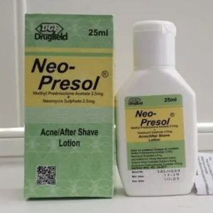 Neo-Presol Aftershave Lotion, 25ml-Acne remover, Shaving, Skincare, Prevent Bumps